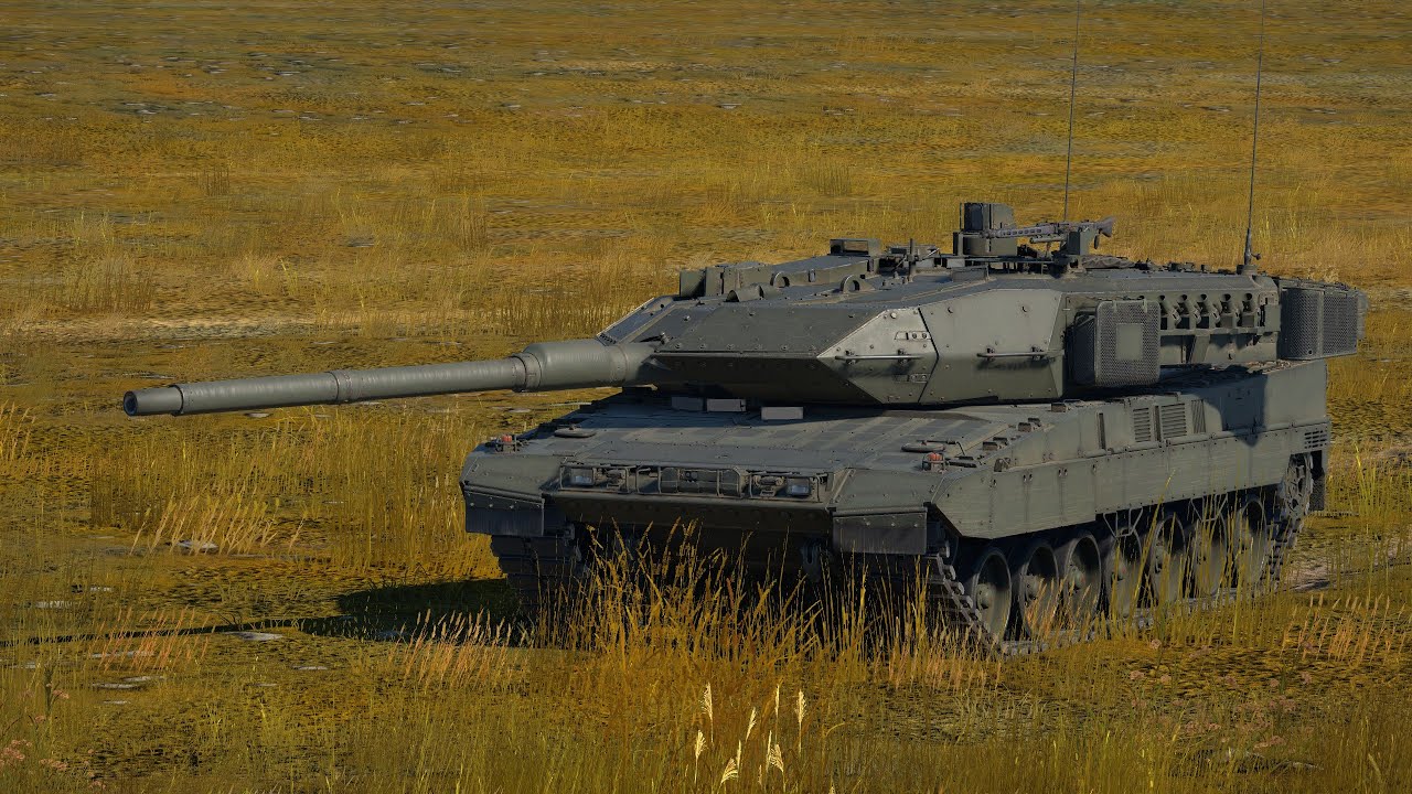 Эдит с Leopard2A7V в War Thunder