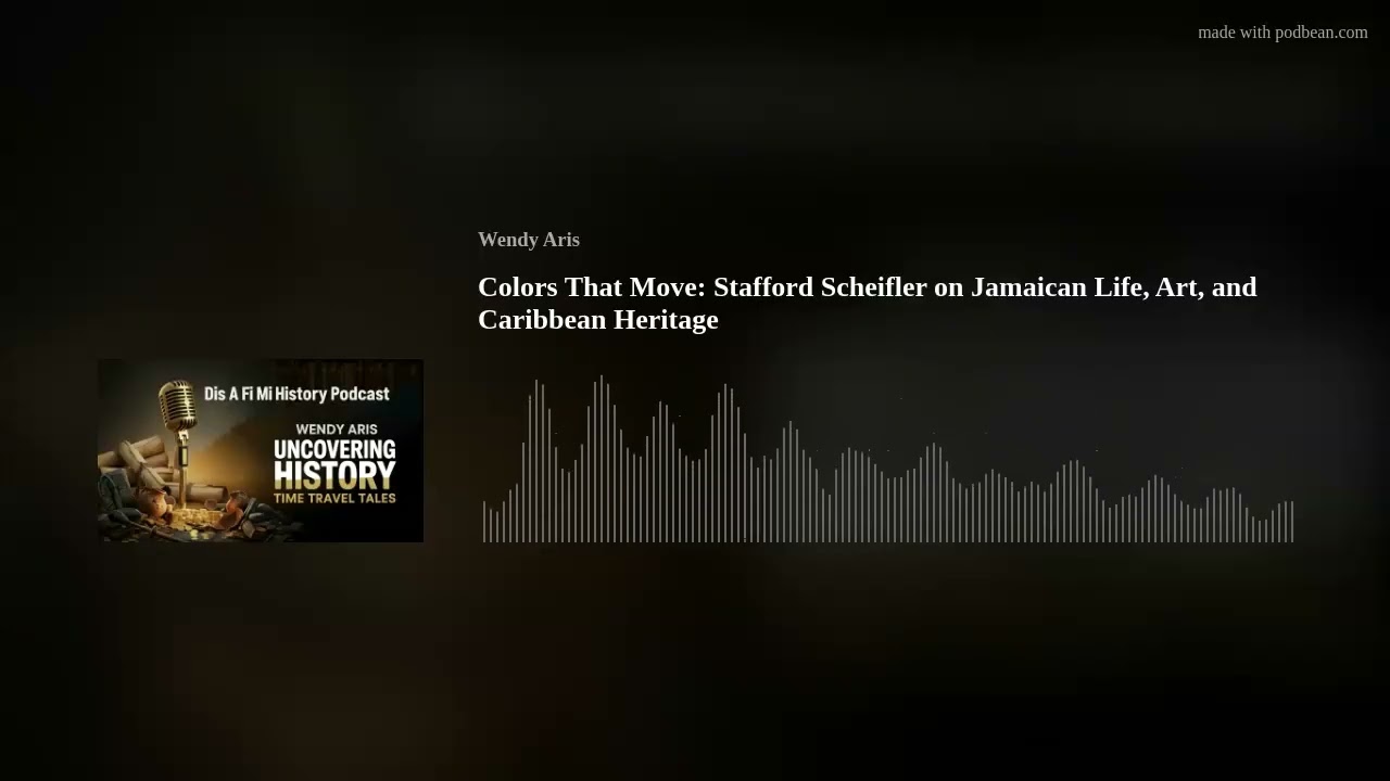 Colors That Move: Stafford Schliefer on Jamaican Life, Art, and Caribbean Heritage