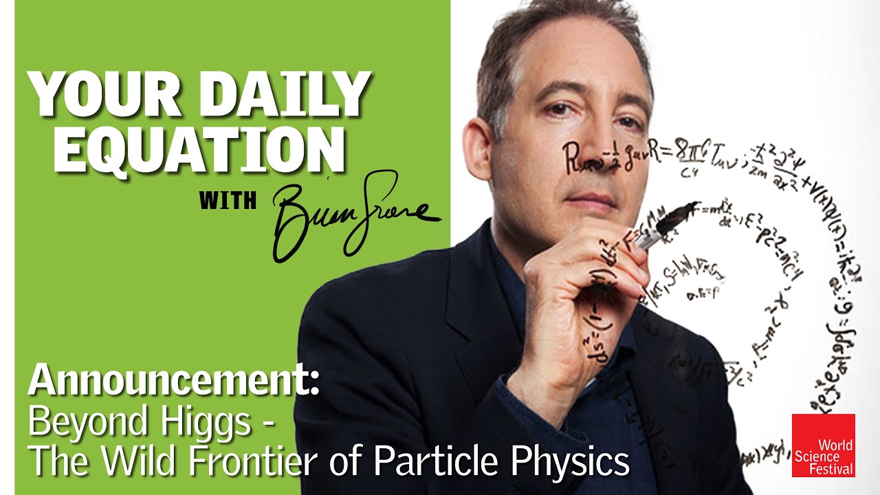 Announcement: Your Daily Equation with Brian Greene April 28