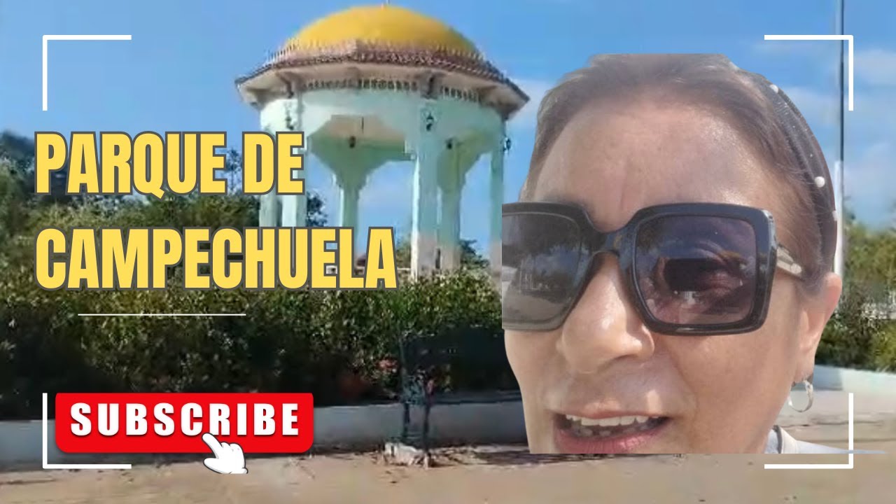 Paseo con Gladys por el parque más lindo de Campechuela 🇨🇺