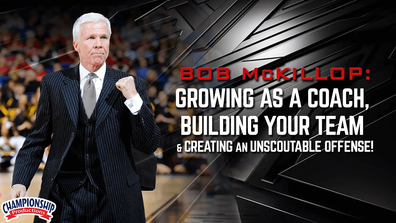 Bob McKillop on Offensive Players Sprinting to their Position!