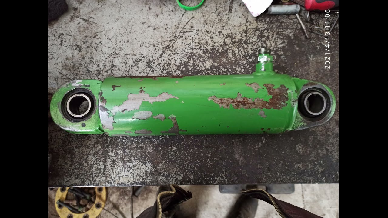 john deere 6400 hydraulic lift cylinder repair