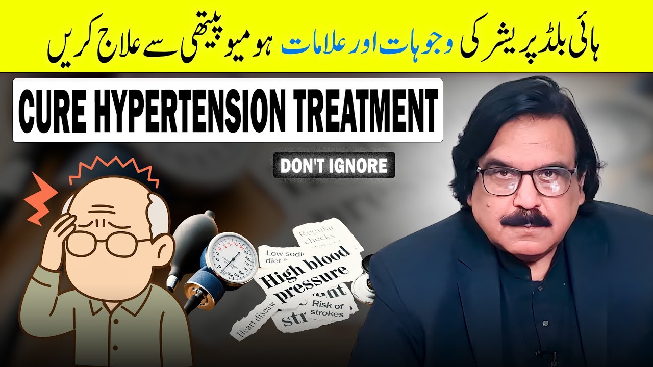 How to Control High (blood pressure) BP Homeopathic remedies | explain by Dr Ishrat Naeem Bhatti.