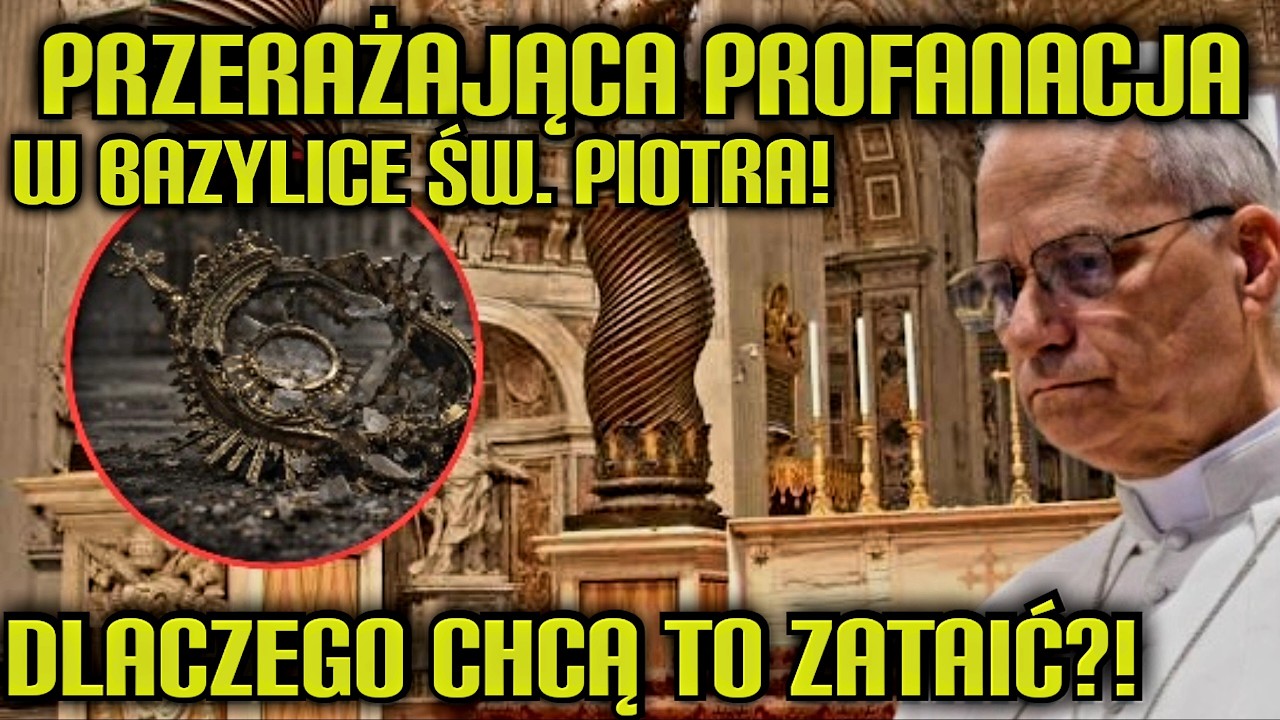 WATYKAN I MEDIA UKRYWAJĄ TO! TAJNA PROFANACJA W BAZYLICE ŚW. PIOTRA! 23.01.26 WIADOMOŚCI KATOLICKIE