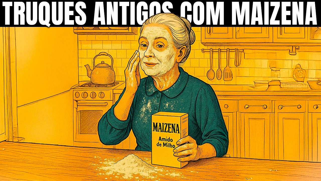 47 Truques Antigos da Vovó Com Maisena que Poucos Sabem, Mas Ajuda Muito no Dia a Dia...