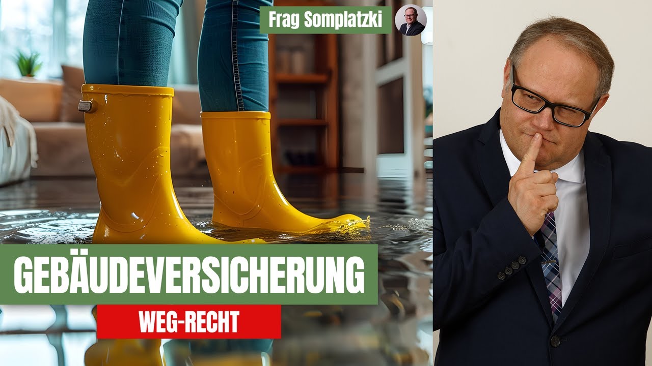 Gebäudeversicherung zahlt Wasserschaden an WEG, aber WEG zahlt nicht aus! Was tun? | Frag Somplatzki