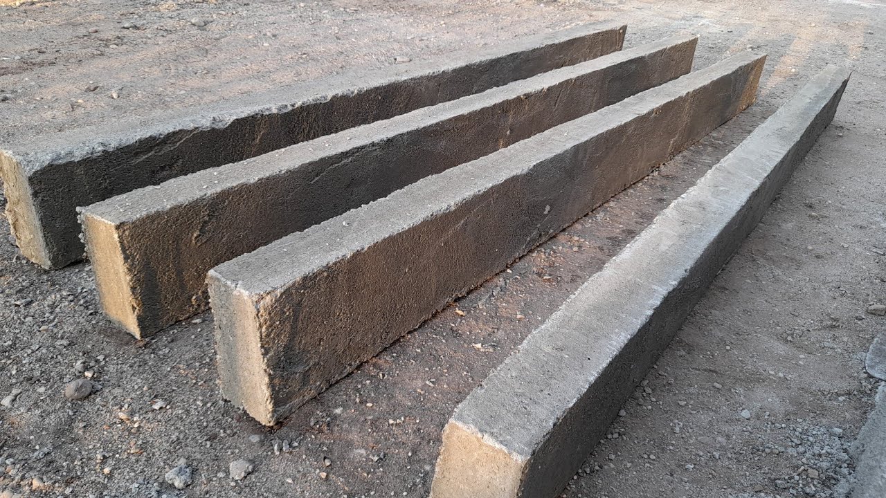 Cum se fac șpalierii,grinzile de BETON