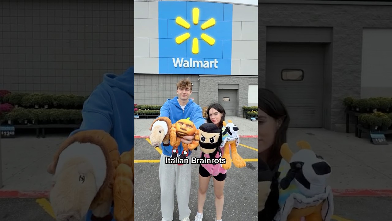 We Hid Italian Brainrots at Walmart