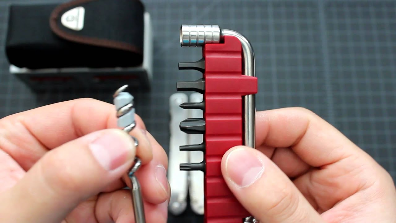 Swiss Army SwissTool Spirit Plus and Spirit X Multi-tools