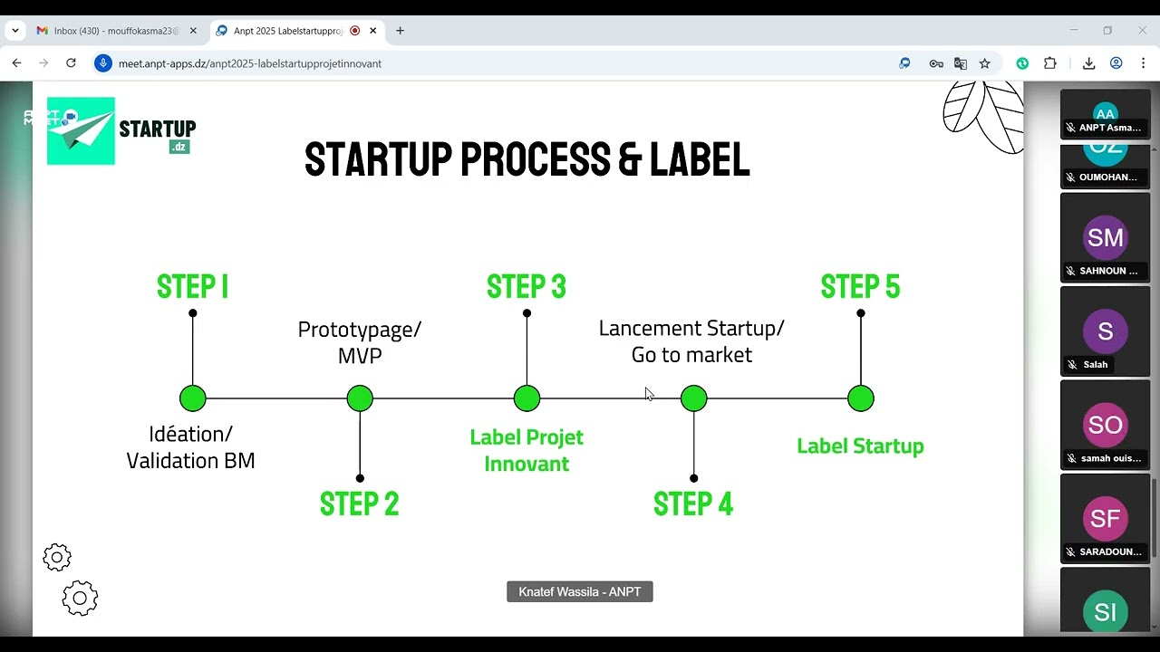 Atelier - Comment obtenir son label startup /projet innovant