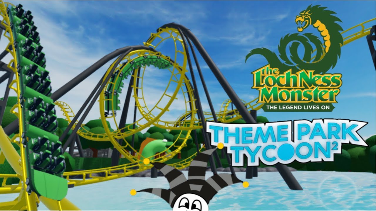 Building LochNess Monster in Theme Park Tycoon 2