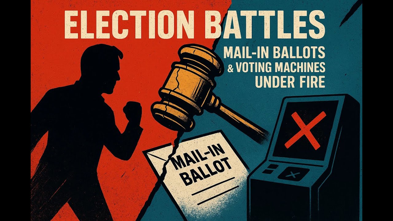 Trump's Election Overhaul: Mail-In Ballots & Voting Machines Under Fire for 2026 Midterms