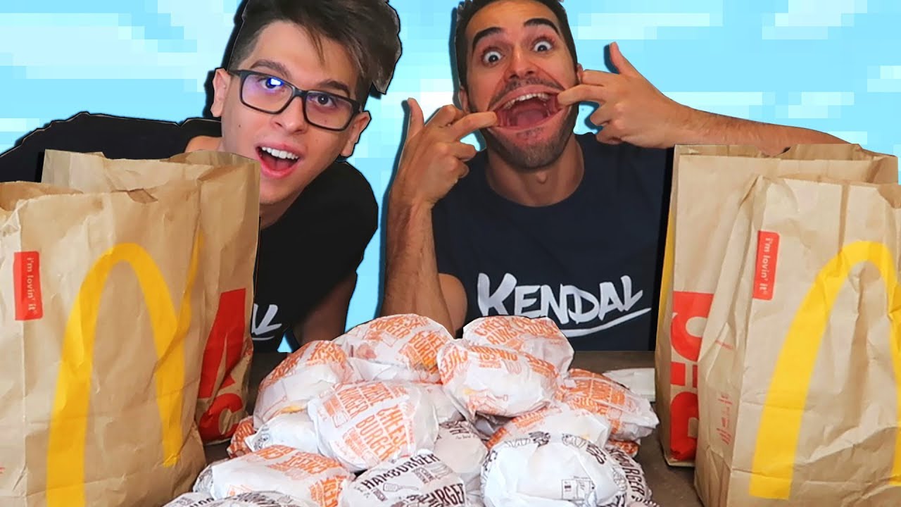 MANGIAMO 40 PANINI DEL MCDONALD'S - KENDAL VS BELLAFACCIA!!