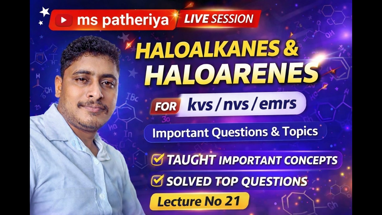 KVS NVS EMRS PGT organic chemistry for tier -2 | KVS NVS EMRS PGT CHEMISTRY COURSE |