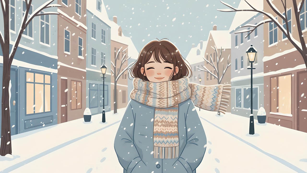 Snowy Serenity | Soft Chill Vibes for Cozy Workspaces