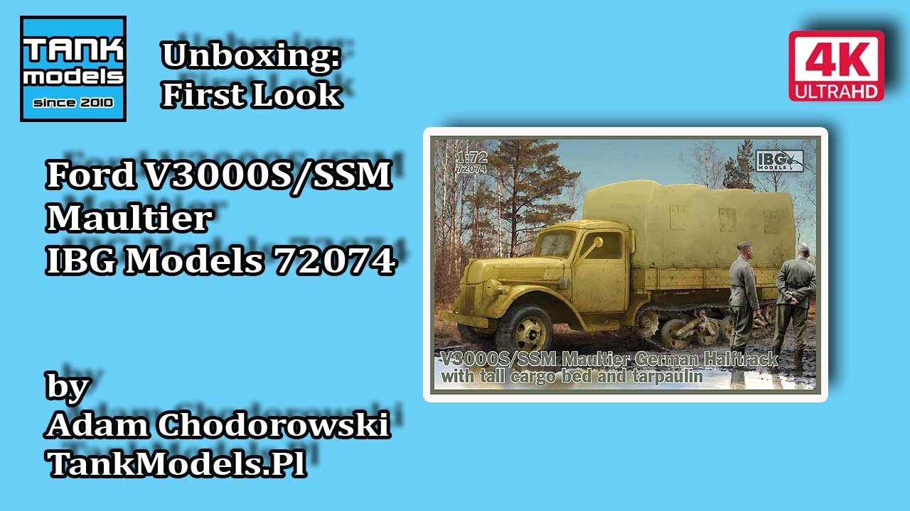 Unboxing #122 - Ford V3000 Maultier - IBG 72074
