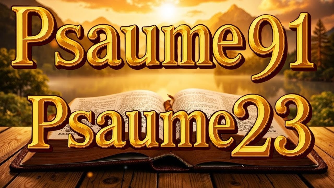 PRIÈRE du JOUR 12 OCTOBRE -PSAUME 91 et PSAUME 23 -Les deux PRIÈRES LES PLUS PUISSANTES de la BIBLE.