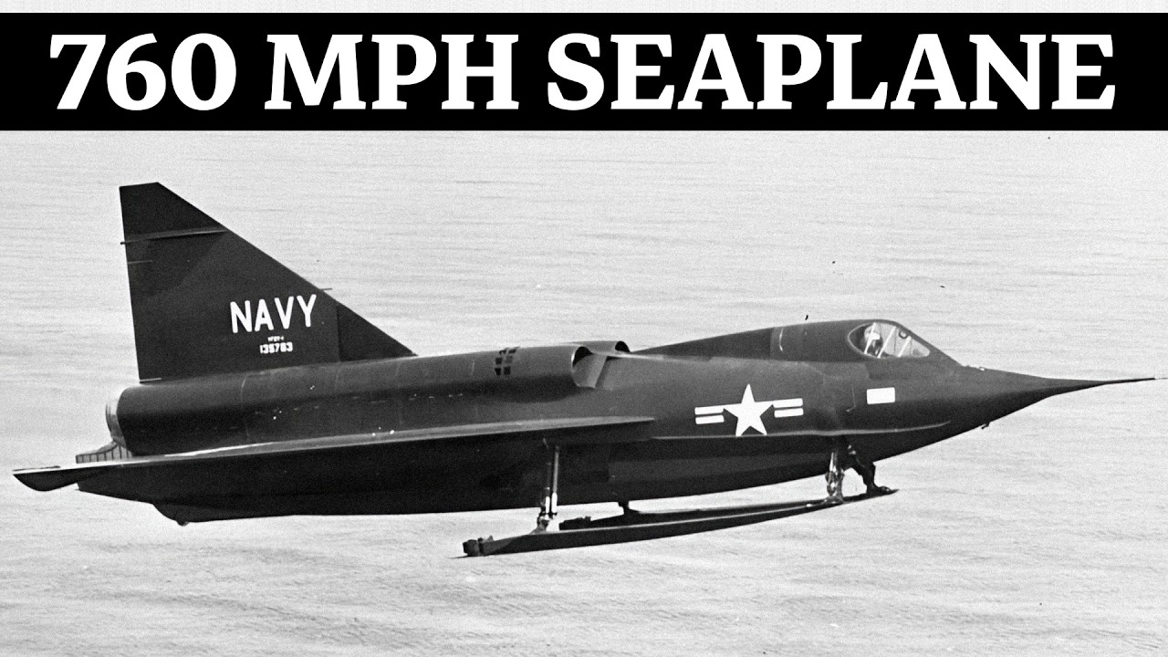 Sea Dart: The Supersonic Jet Built for the Water