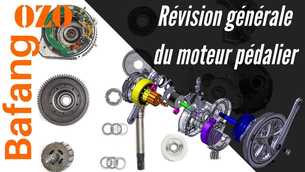 Révision générale moteur pédalier BAFANG - démontage Remontage Entretien