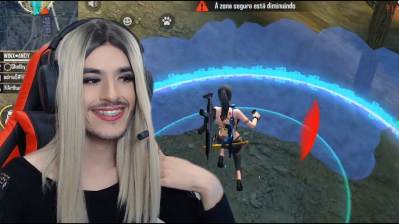 TROLANDO OS GADOS DO FREE FIRE - Andy Ferreira