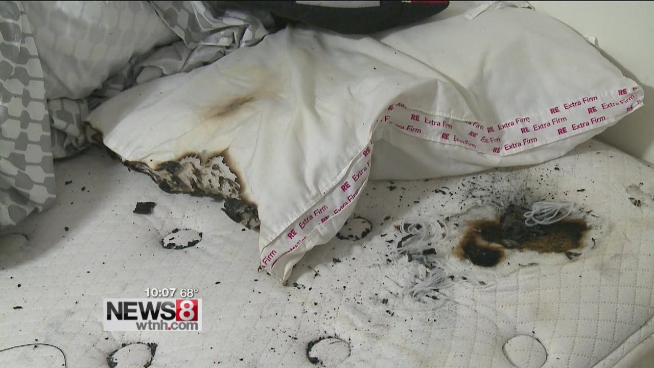 Cell phone causes fire in Hamden