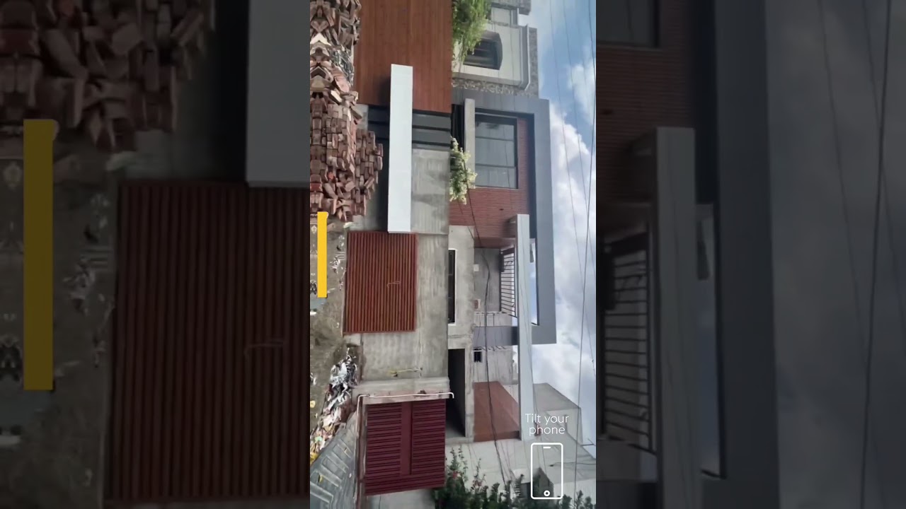 Renovation To New Elevation| best home Design|ACP Work|WPC Sheet work