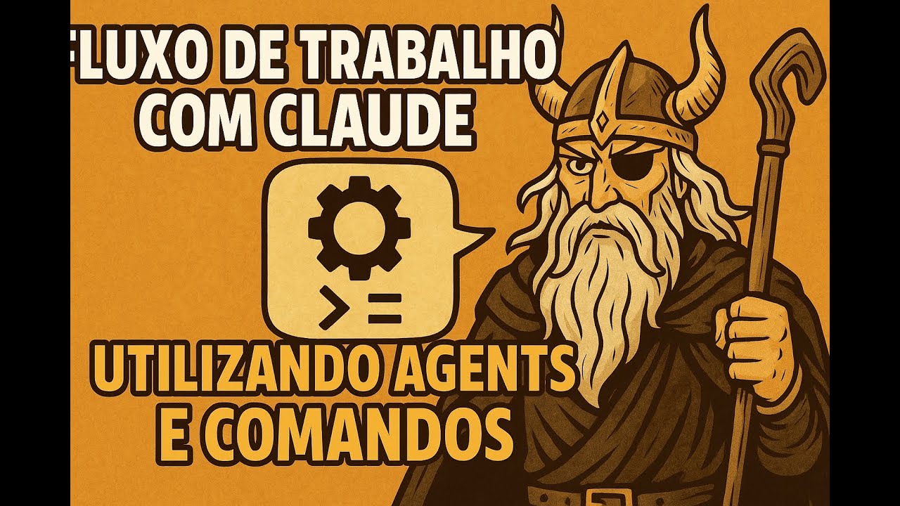 Fluxo de trabalho com claude code utilizando agents e comandos