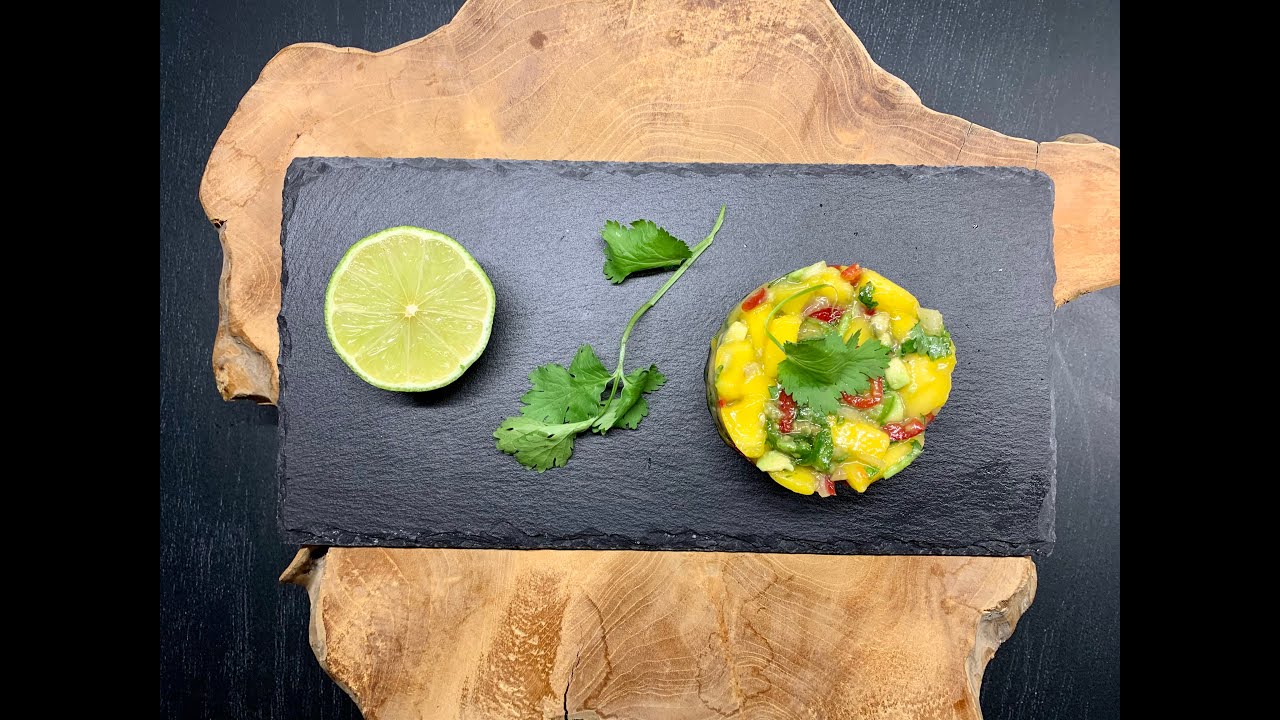 Mango-Avocado-Salat / schnell, gesund und unglaublicher Geschmack