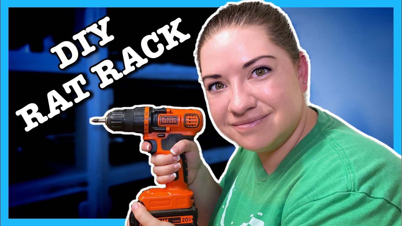 HOW TO BUILD YOUR OWN RAT RACK! | DIY Rat Rack | Rodent Breeding