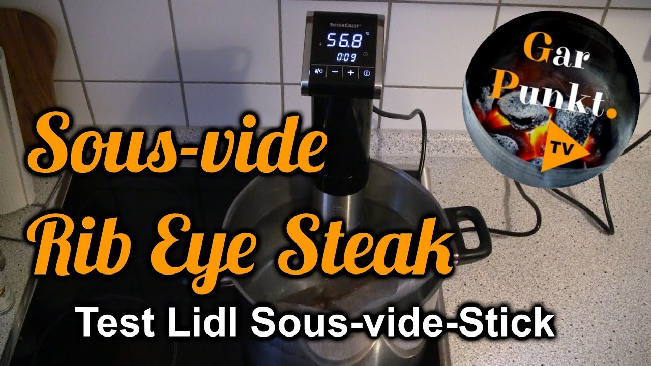 Sous-vide Rib Eye Steak & Test Lidl Sous-vide-Stick - GarPunkt.TV #21 - Grill BBQ Kochrezept