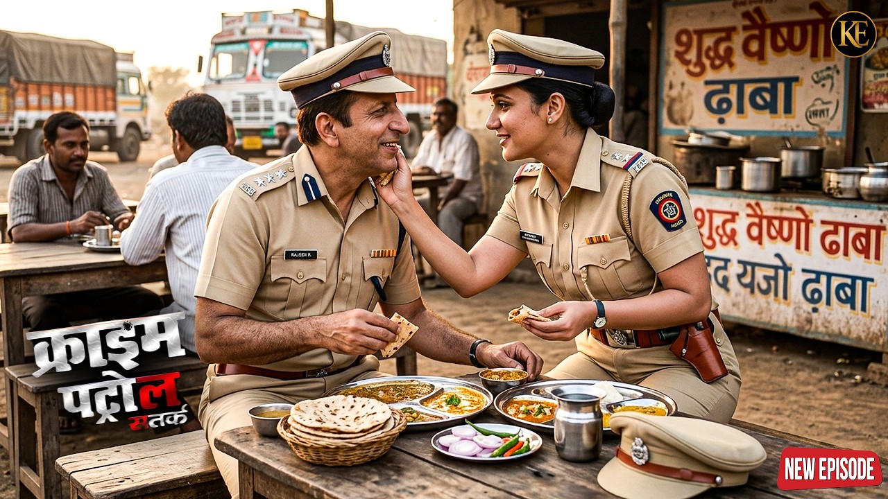 थानेदार प्यार में! ड्यूटी के बीच ढाबे पर रोमांस ||| Crime patrol || New episode 2026