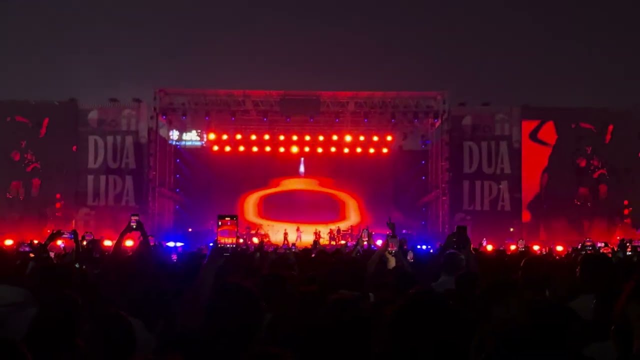 Dua Lipa Performs "One Kiss" Live at Feeding India Concert | A Night to Remember