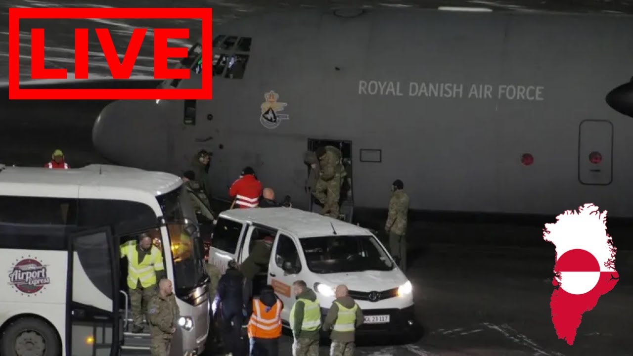 🌎 LIVE Greenland Nuuk Airport Watch