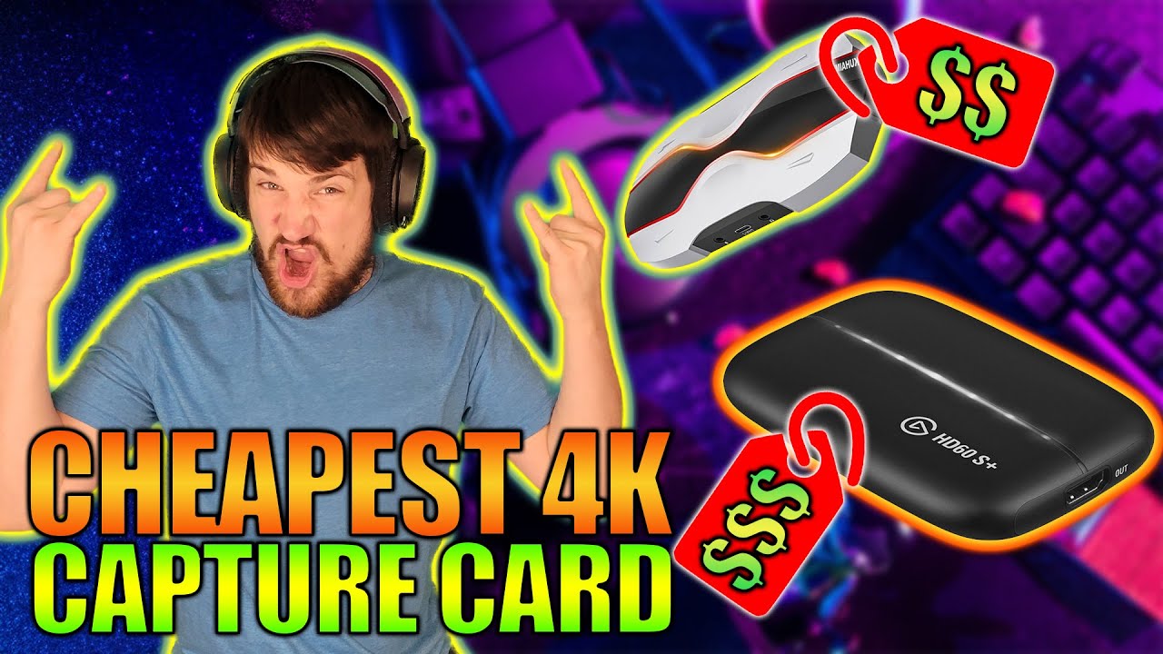Cheapest 4k Capture Card on the Market! Kuhaimi vs Elgato HD60 S+