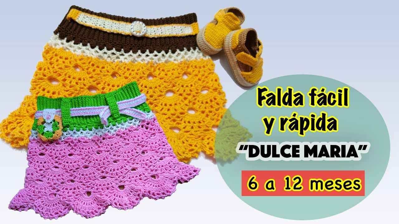 ¡Ahora si me pasé, con lo rápido y fácil! Falda 