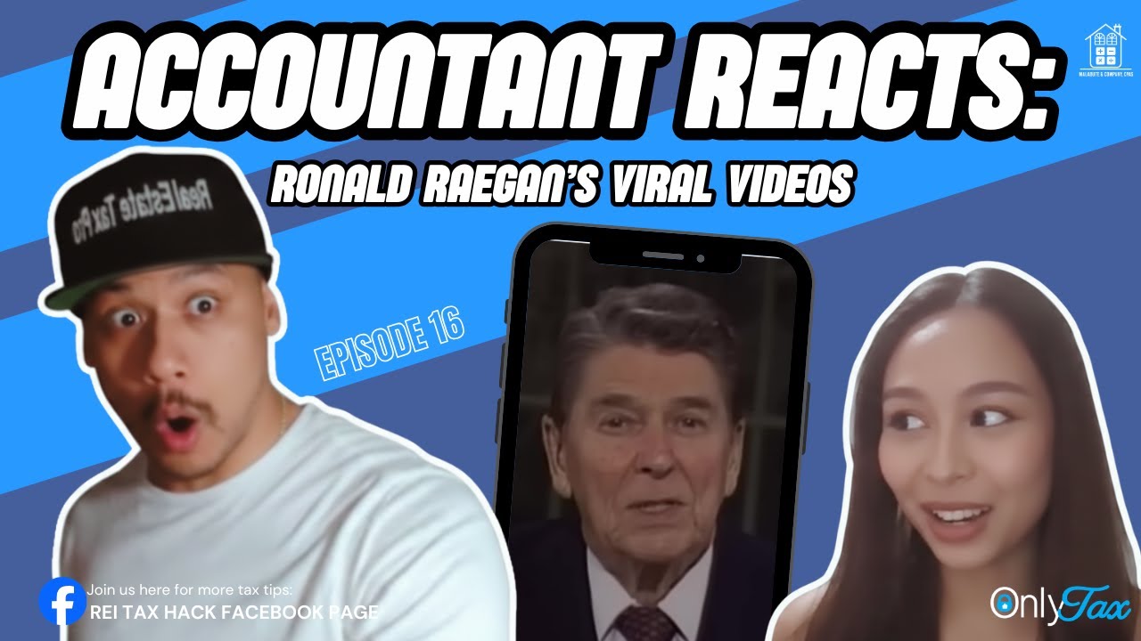 Accountant Reacts: Ronald Raegan's Viral Video | OnlyTax Episode 16