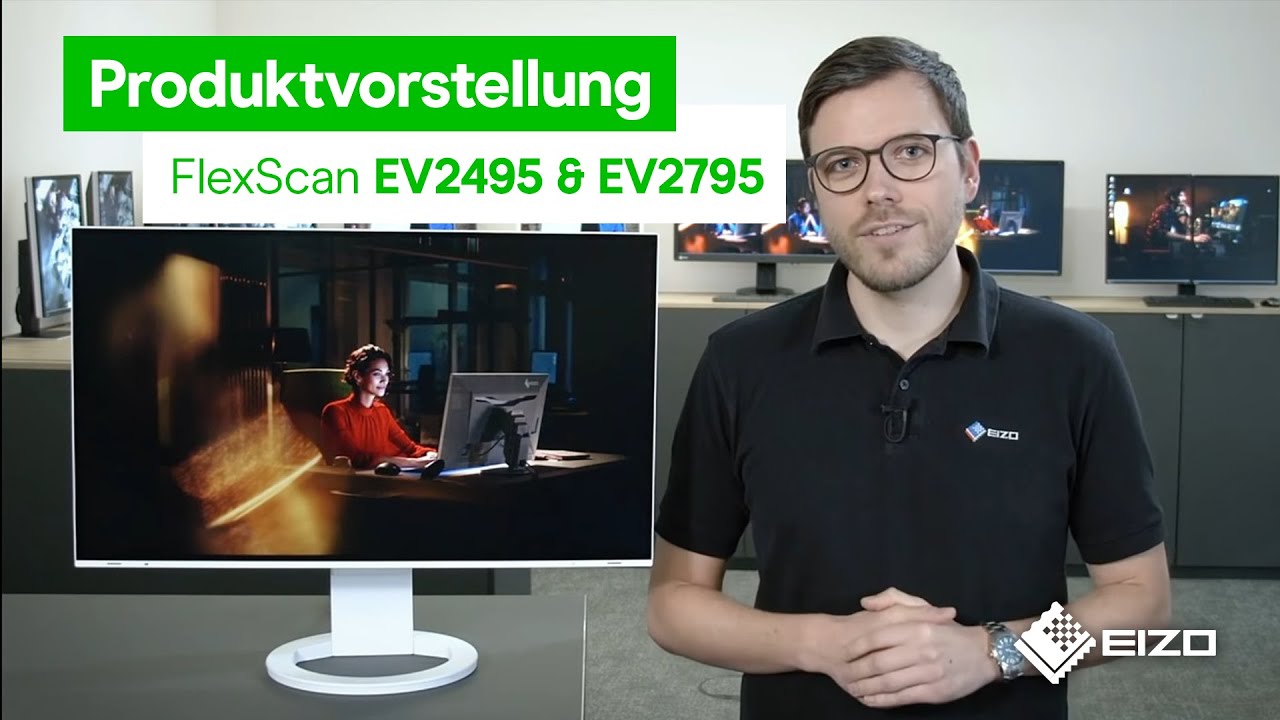 Home-Office Monitor EIZO EV2795 (27-Zoll), EV2495 (24-Zoll) - Display als flexible Docking-Station