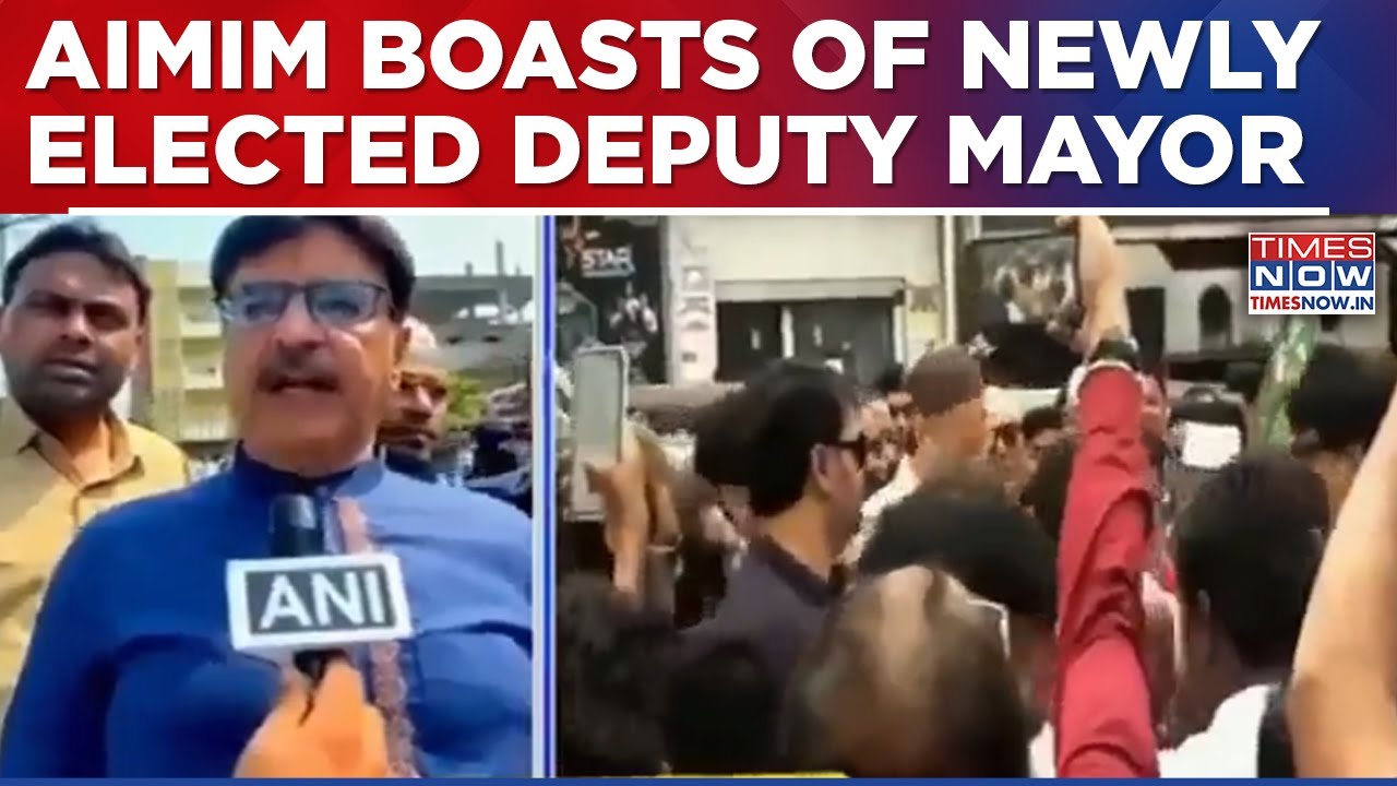 AIMIM Leader Hails Hijab-Clad Deputy Mayor In Nizamabad; Thanks Congress For Backing Victory