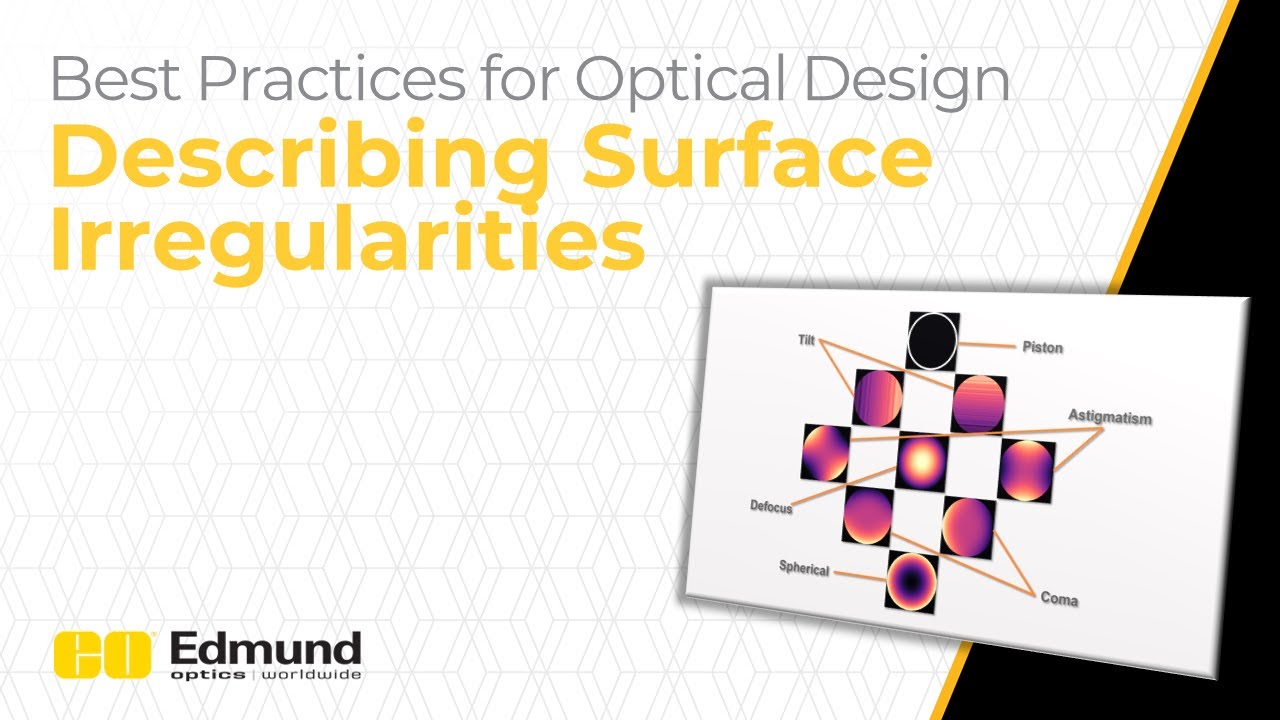 Describing Surface Irregularities Using Ansys Zemax OpticStudio — Lesson 3