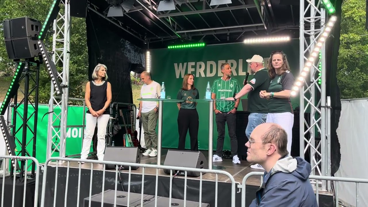 Geschäftführer Talk 2025 Am Tag der Fans #werderbremen 