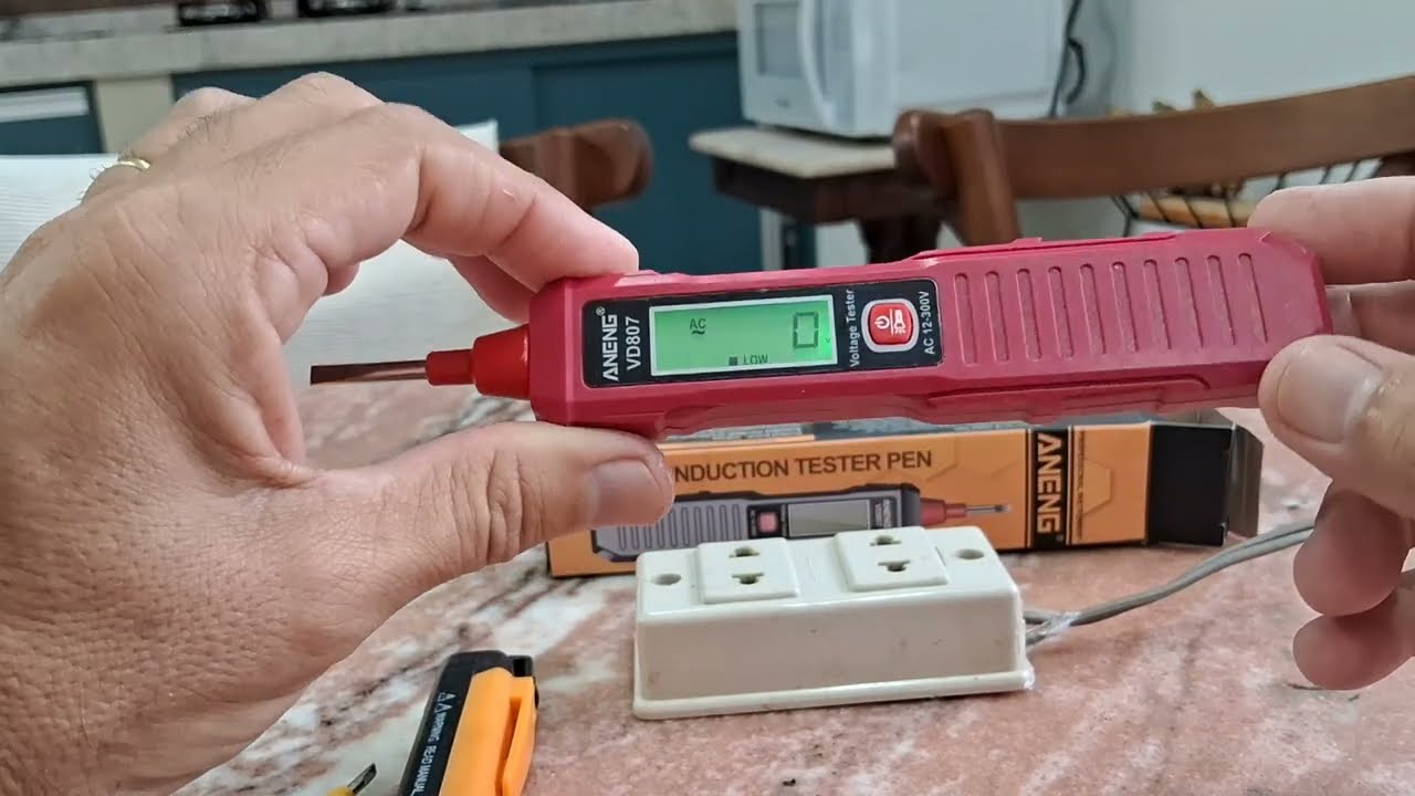 Melhor custo benefício, Caneta de teste e detector de tensão 2 em 1
