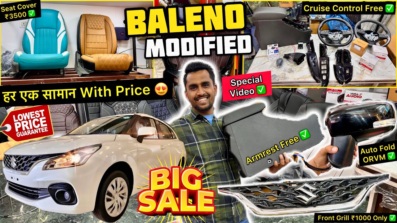 2025 Baleno Sigma Base Model Modification With Price ✅ Baleno Base to Top With Price