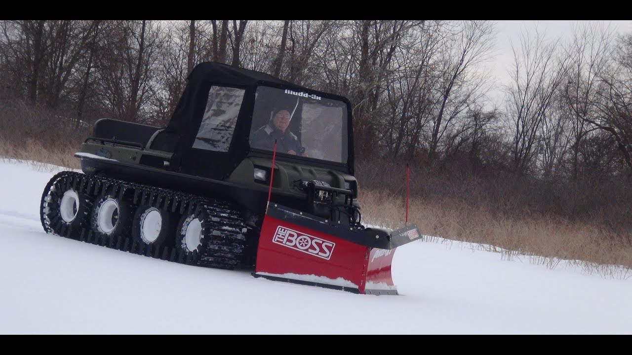 Mudd-Ox: The Boss Snowplow - Revolutionizing UTV's