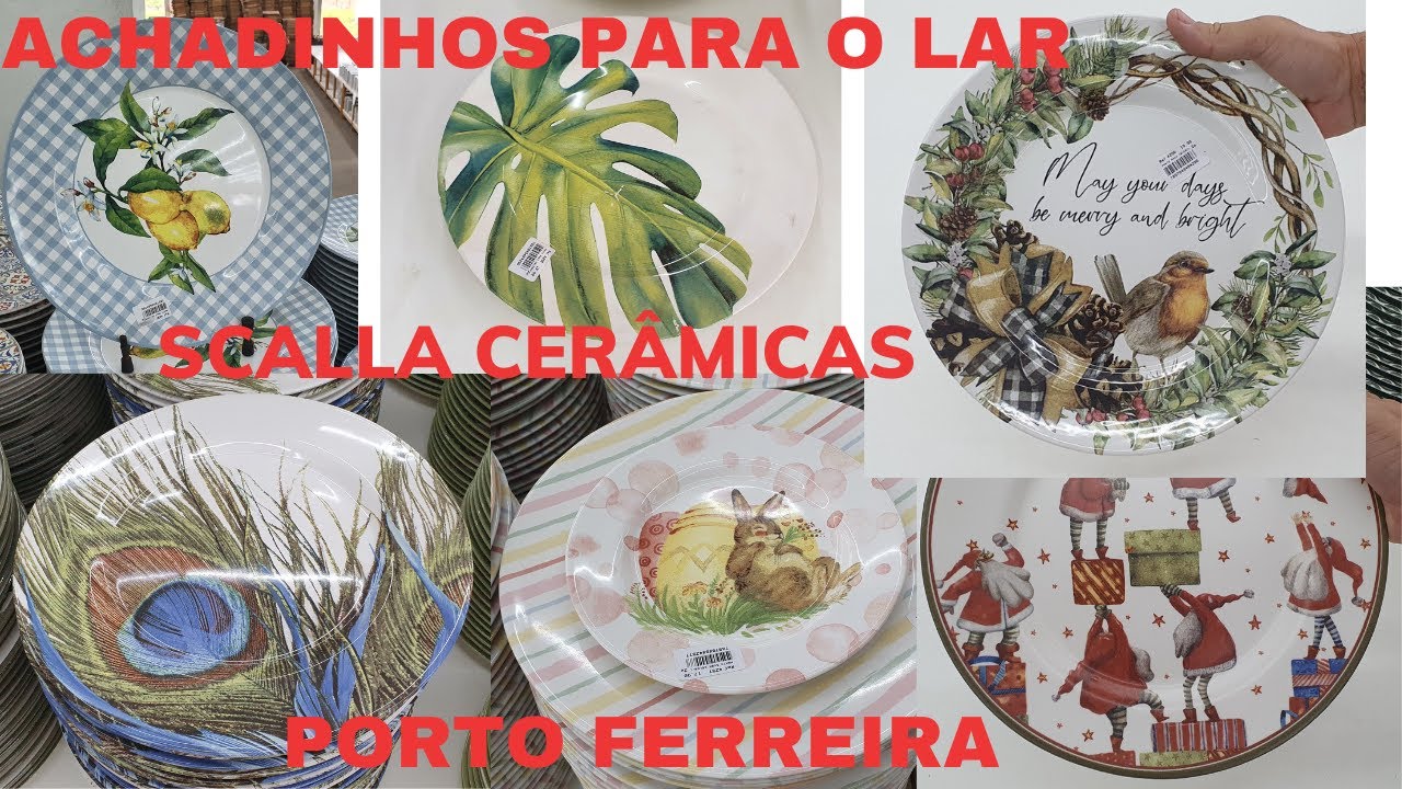 ACHADINHOS QUE V&Atilde;O DEIXAR O SEU LAR E A SUA MESA POSTA A CARA DA RIQUEZA/SCALLA/TOUR PORTO FERREIRA