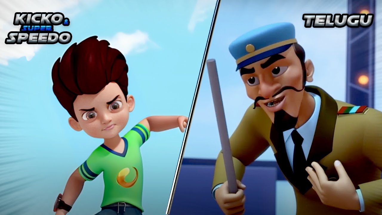 New Episodes Of Kicko & Super Speedo In Telugu | ట్రైన్ హైజాక్ | YO Kids Telugu