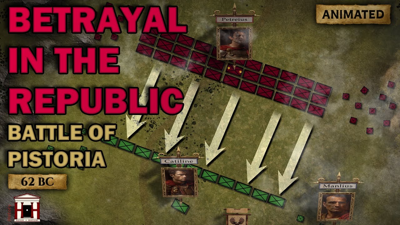 Rome Hunts a Traitor: Catiline's Battle of Pistoria, 62 BC - Animated History