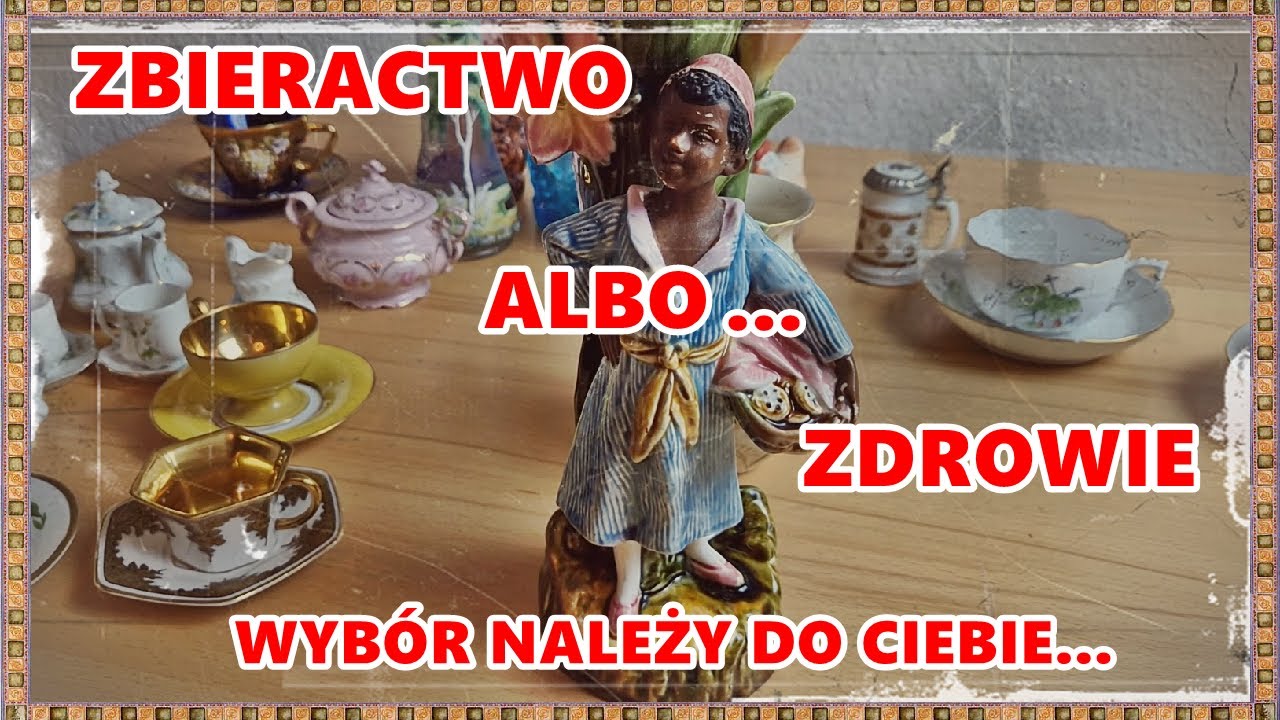 Zbieractwo albo zdrowie - wybór należy do Ciebie #antyki #targstaroci #pchlitarg #porcelana