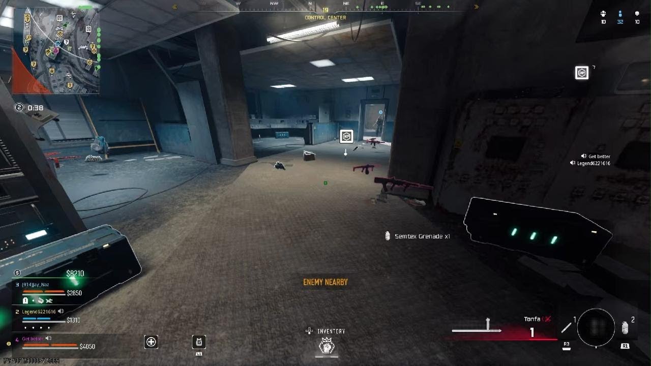 I used the M8A1 with no Recoil.