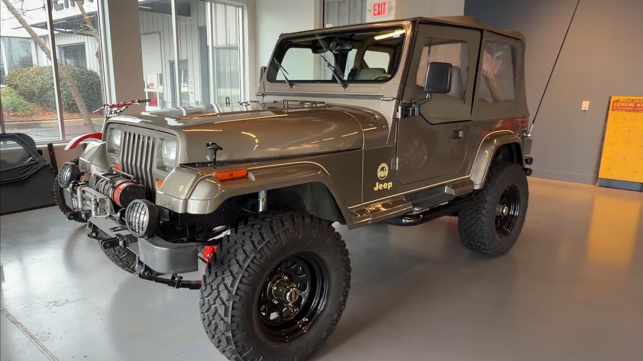 BAT - 1988 Jeep Wrangler Sahara YJ - LS3 Swap | Exterior Walk Around