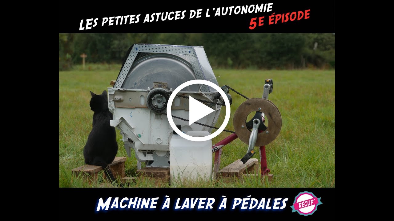 PAA #5 - Machine à laver à pédales DIY